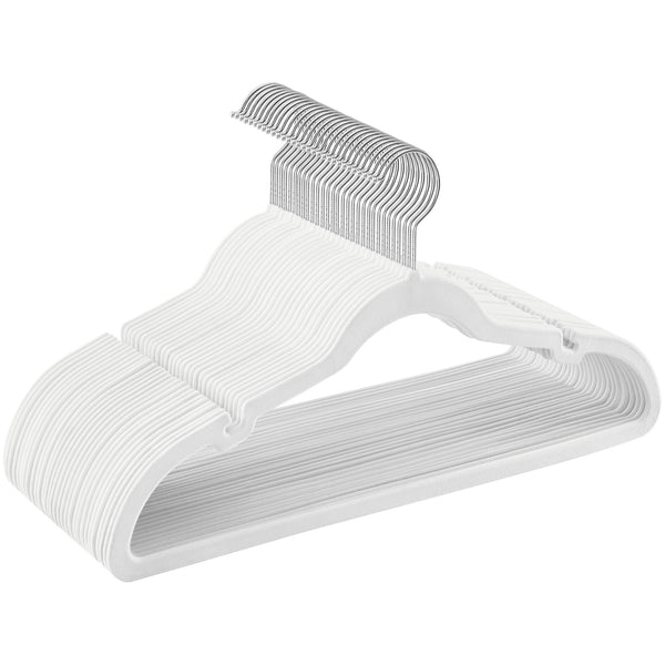 SONGMICS SONGMICS Velvet Hangers 30 Pack, Non-Slip Clothes Hangers, Suit Hangers with Shoulder Notches, Pants Bar, 360° Swivel Hook, Space-Saving, for Closet UCRF029W03
