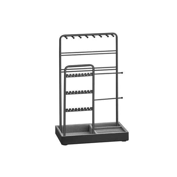 SONGMICS Jewelry Holder with Velvet Tray UJJS021B01