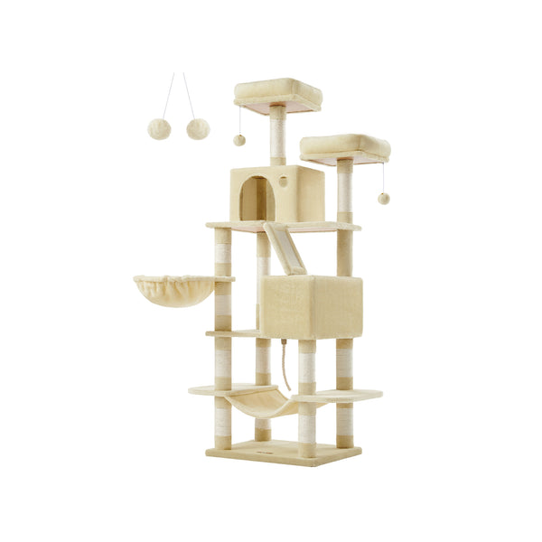 Feandrea 66.1-Inch Multi-Level Cat Tree UPCT165M01