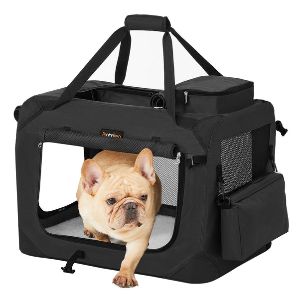 Feandrea Collapsible and Portable Dog Crate, Oxford Fabric UPDC60H