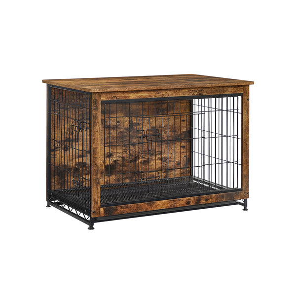 Feandrea Wooden Dog Crate with Removable Tray UPFC003X01