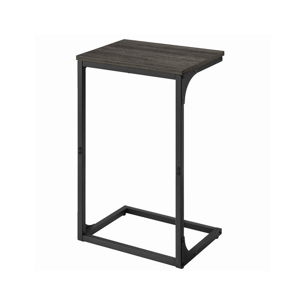 VASAGLE C-Shaped Side Table for Sofa ALET353B42